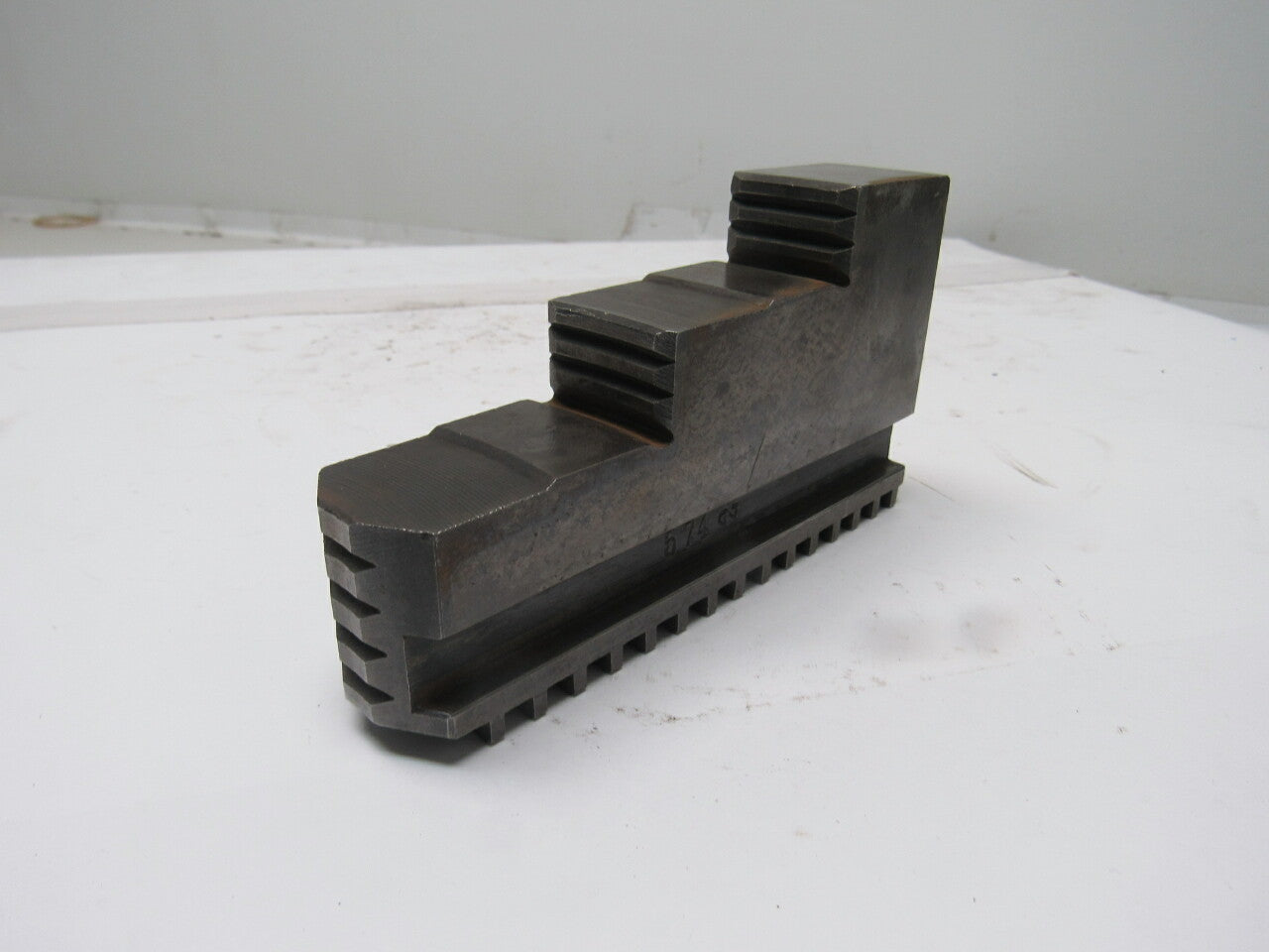 574 Self Centering Spiral Chuck Jaws Hardened 3" x 5-1/2" x 1-1/4" Lot Of 3