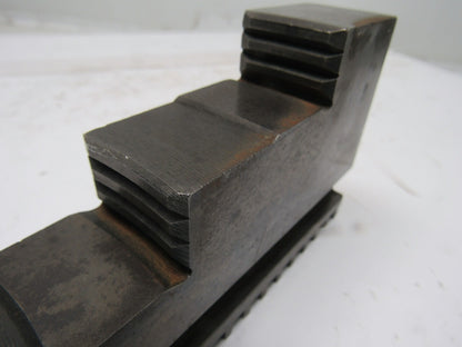 574 Self Centering Spiral Chuck Jaws Hardened 3" x 5-1/2" x 1-1/4" Lot Of 3