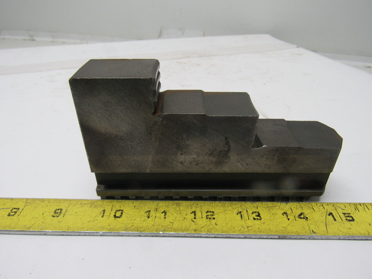 574 Self Centering Spiral Chuck Jaws Hardened 3" x 5-1/2" x 1-1/4" Lot Of 3