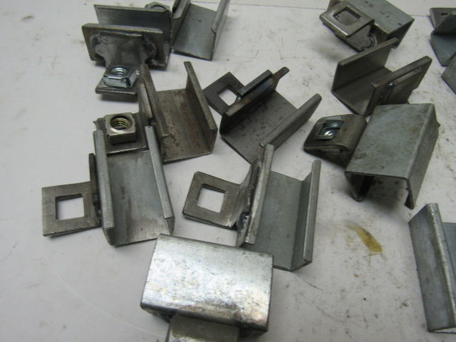 Fenner Drive 1" x 3/4" Rail Mount C-Channel Trackstar Bracket W/ Nuts Lot Of 15