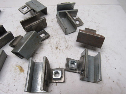 Fenner Drive 1" x 3/4" Rail Mount C-Channel Trackstar Bracket W/ Nuts Lot Of 15