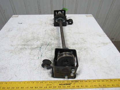 Dematic K041550AFA 23" Width Right Hand Jackshaft Conveyor Assembly