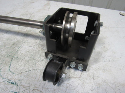 Dematic K041550AFA 23" Width Right Hand Jackshaft Conveyor Assembly