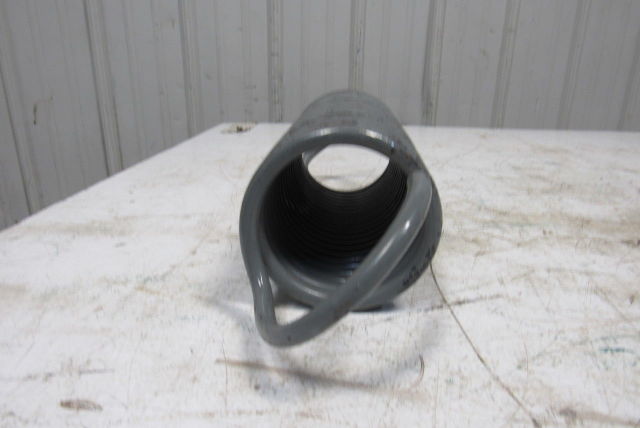 4" OD x 12-3/4" Open Ended Left hand Wound 3/8" Wire Heavy Extension Spring