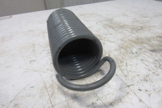 4" OD x 12-3/4" Open Ended Left hand Wound 3/8" Wire Heavy Extension Spring