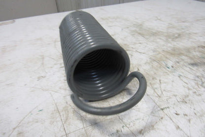 4" OD x 12-3/4" Open Ended Left hand Wound 3/8" Wire Heavy Extension Spring