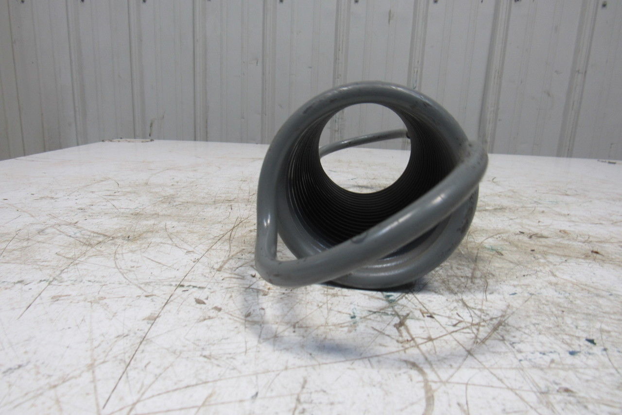 4" OD x 12-3/4" Open Ended Left hand Wound 3/8" Wire Heavy Extension Spring