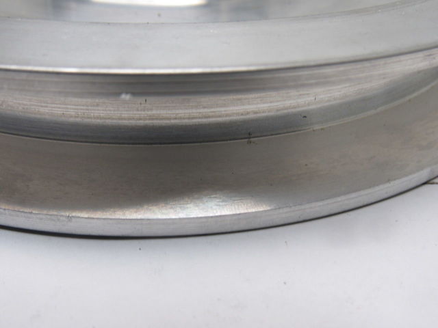 Dematic H000259AAE 6" OD Aluminum Take Up Pulley 21/32" ID Bore B-Section Belt