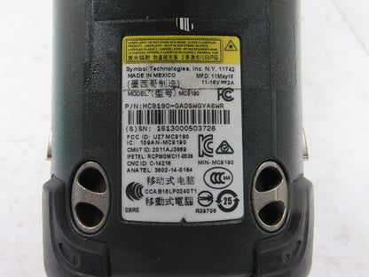 Symbol Technologies MC9190-GAOSWGYA6WR Computer Barcode Scanner W/Battery