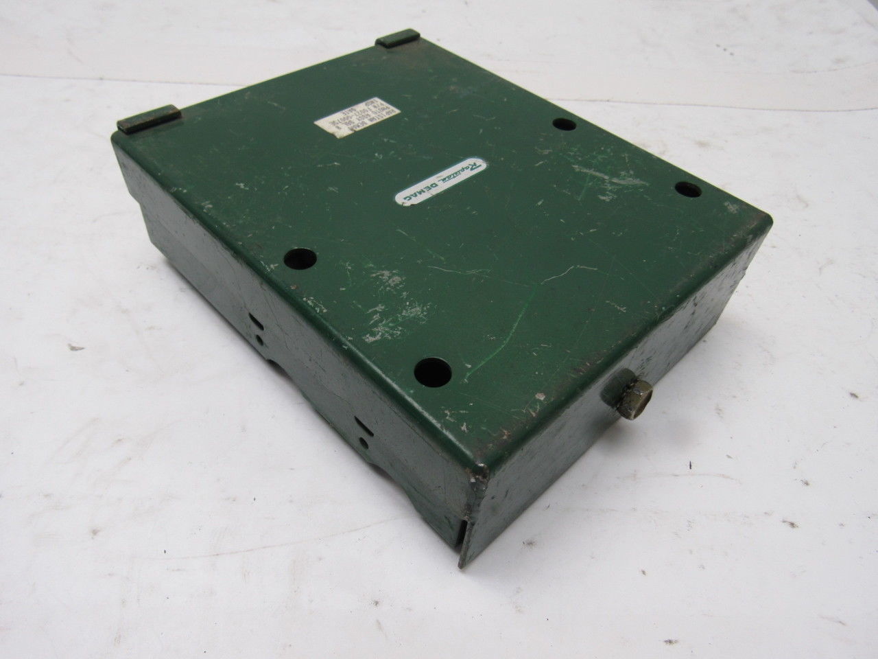 Rapistan F0027-00075F Photoeye And Box Assembly Demag Green Used Lot Of 5