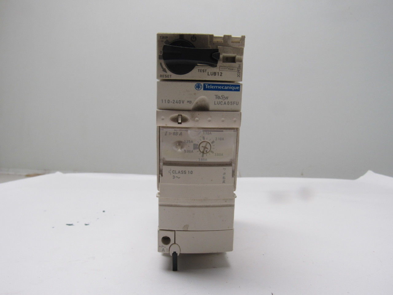 Telemecanique Tesys Luca05FU 600V 10Hp 3Ph Manual Starter Overload 1.7-5.0A
