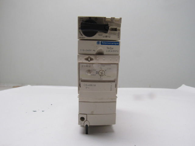 Telemecanique Tesys Luca05FU 600V 10Hp 3Ph Manual Starter Overload 1.7-5.0A