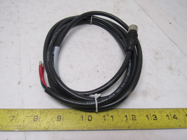 Turck KBE 4T-2/CS12753 18AWG 4 Conductor Female 4 Pin Microfast Cord Set 2M