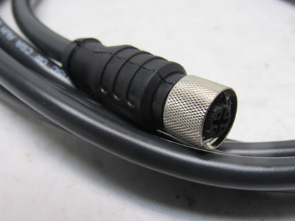 Turck KBE 4T-2/CS12753 18AWG 4 Conductor Female 4 Pin Microfast Cord Set 2M