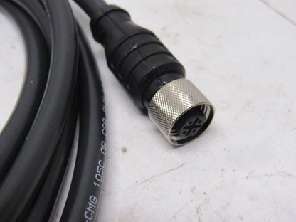 Turck KBE 4T-2/CS12753 18AWG 4 Conductor Female 4 Pin Microfast Cord Set 2M