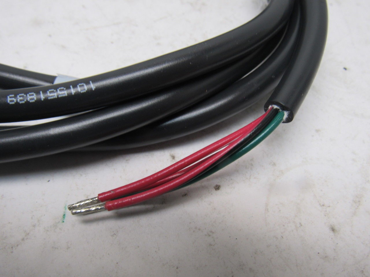Turck KBE 4T-2/CS12753 18AWG 4 Conductor Female 4 Pin Microfast Cord Set 2M