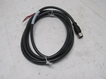 Turck KBE 4T-2/CS12753 18AWG 4 Conductor Female 4 Pin Microfast Cord Set 2M