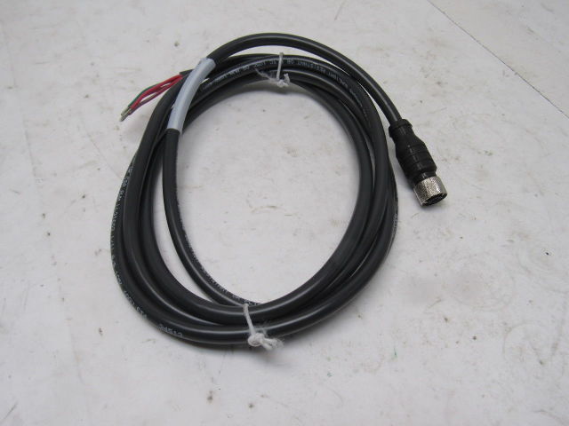 Turck KBE 4T-2/CS12753 18AWG 4 Conductor Female 4 Pin Microfast Cord Set 2M