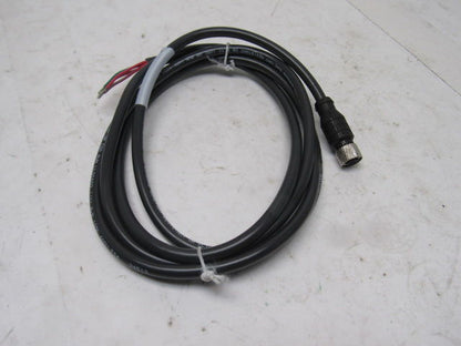 Turck KBE 4T-2/CS12753 18AWG 4 Conductor Female 4 Pin Microfast Cord Set 2M