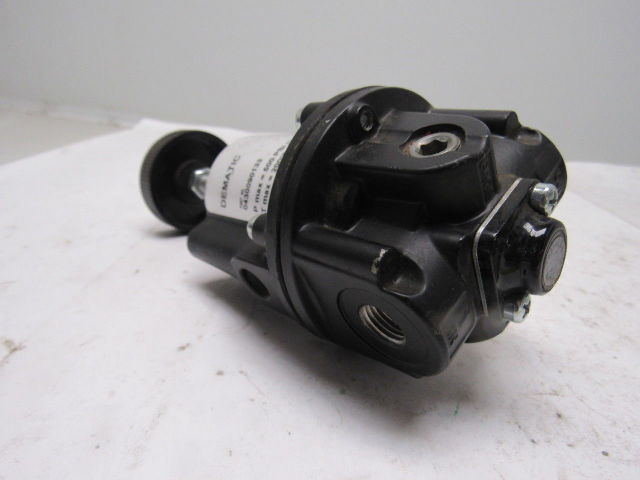 Parker 35501020 Dematic # 0430090133 500 PSI MAX Air Regulator 1/4" Ports