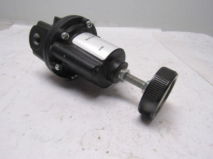 Parker 35501020 Dematic # 0430090133 500 PSI MAX Air Regulator 1/4" Ports