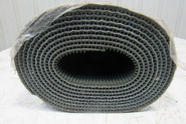 K000111ABL 25" Woven Back 1 Ply Textured Top Incline Conveyor Belt 16'4"