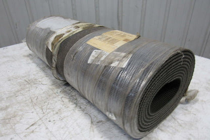 K000111ABL 25" Woven Back 1 Ply Textured Top Incline Conveyor Belt 16'4"