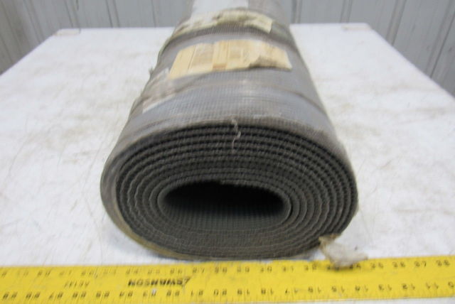 K000111ABL 25" Woven Back 1 Ply Textured Top Incline Conveyor Belt 16'4"