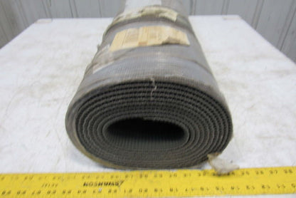 K000111ABL 25" Woven Back 1 Ply Textured Top Incline Conveyor Belt 16'4"