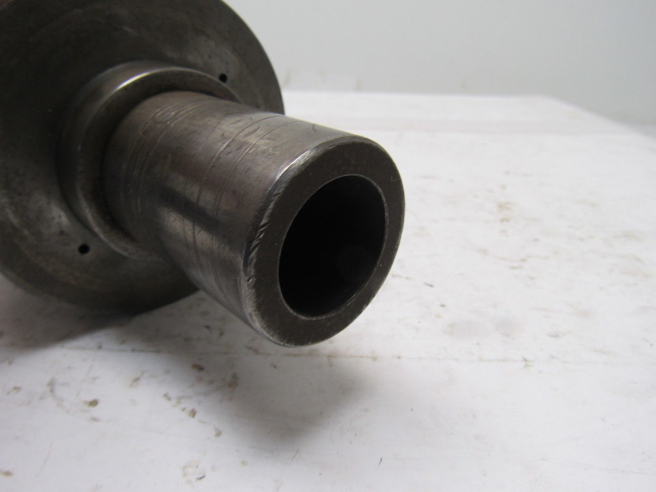 4 Blade Insert OD Deburring End Finishing Straight 1-1/2" Hollow Shank Cutter