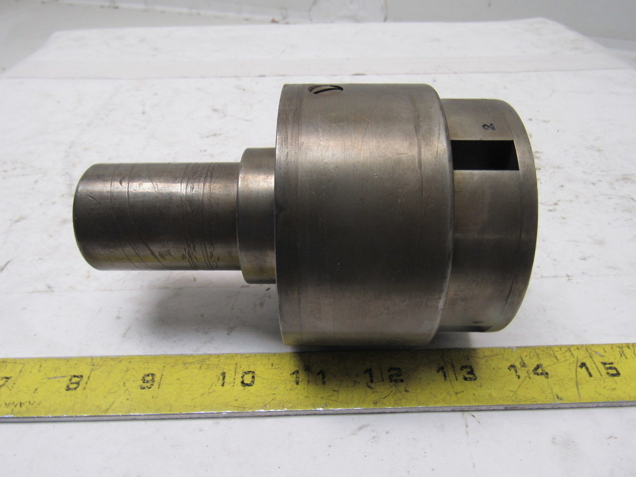 4 Blade Insert OD Deburring End Finishing Straight 1-1/2" Hollow Shank Cutter