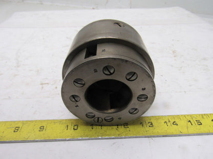 4 Blade Insert OD Deburring End Finishing Straight 1-1/2" Hollow Shank Cutter