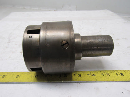 4 Blade Insert OD Deburring End Finishing Straight 1-1/2" Hollow Shank Cutter