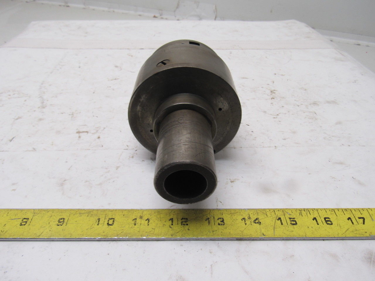 4 Blade Insert OD Deburring End Finishing Straight 1-1/2" Hollow Shank Cutter