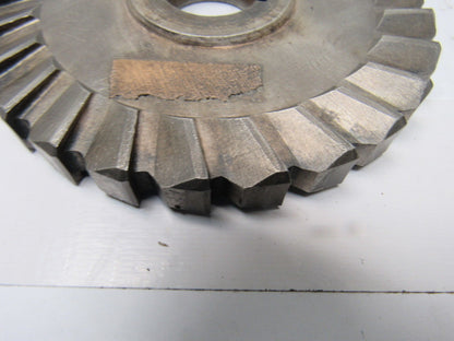 National Twist Drill 5" x 1/2" 26T Slitting Slot Cutter Blade 1" Keyed Arbor