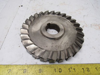 National Twist Drill 6" x 3/4" Slot Cutting Slitter Blade 26T 1-1/4" Arbor