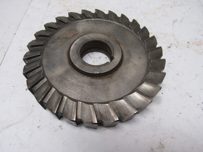 National Twist Drill 6" x 3/4" Slot Cutting Slitter Blade 26T 1-1/4" Arbor