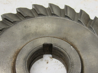 National Twist Drill 6" x 3/4" Slot Cutting Slitter Blade 26T 1-1/4" Arbor