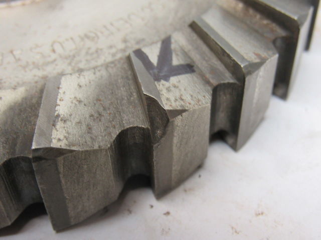 National Twist Drill 6" x 3/4" Slot Cutting Slitter Blade 26T 1-1/4" Arbor