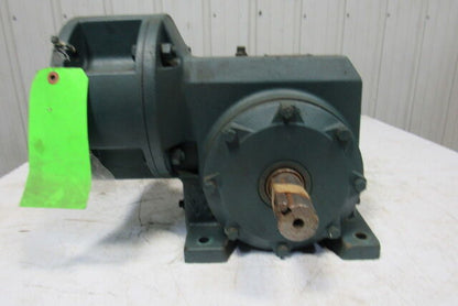 Dodge 180WM28A13 12.7:1 Ratio 1750RPM 5Hp Input 138RPM RH Output Gear Reducer