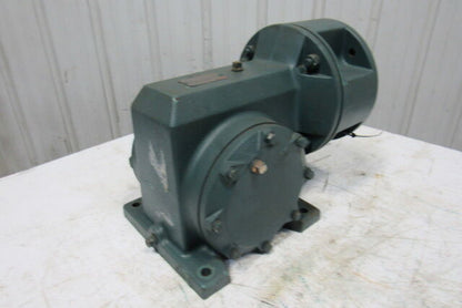 Dodge 180WM28A13 12.7:1 Ratio 1750RPM 5Hp Input 138RPM RH Output Gear Reducer