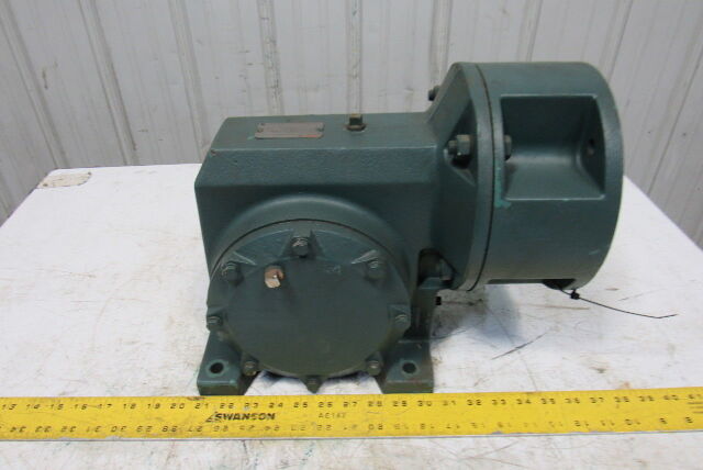 Dodge 180WM28A13 12.7:1 Ratio 1750RPM 5Hp Input 138RPM RH Output Gear Reducer