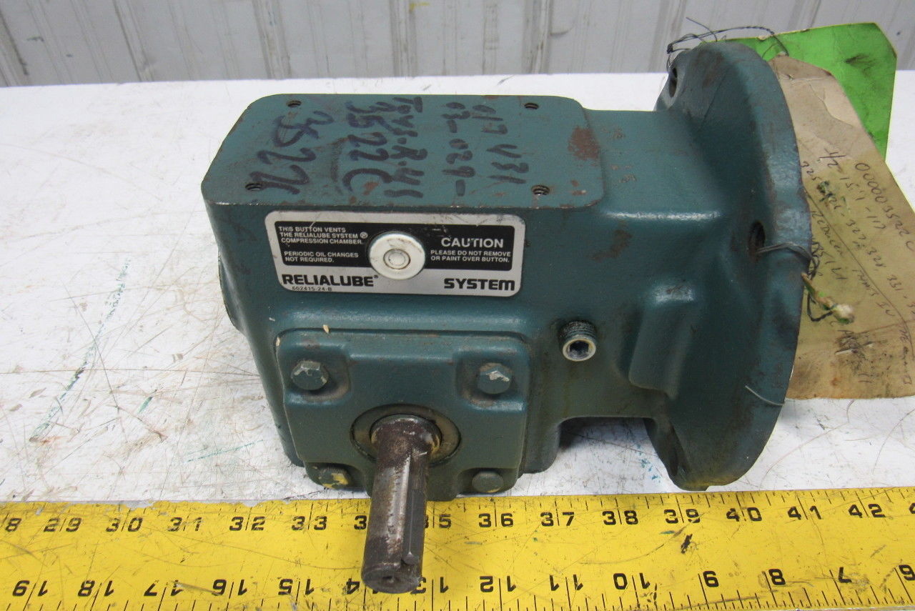 Dodge 56/150-15 15:1 Ratio 1750RPM 3/4Hp Input 117RPM LH Output Gear Reducer