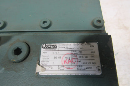 Telemecanique BPH1902N5MA2CA1 480V 362RPM Inline Servo Gear Reducer 0-200Hz