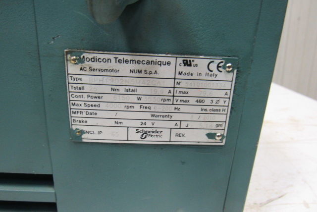 Telemecanique BPH1902N5MA2CA1 480V 362RPM Inline Servo Gear Reducer 0-200Hz