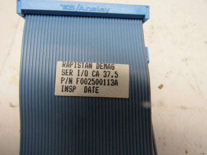 Rapistan Demag F002500113A Serial I/O Ribbon Cable 37.5