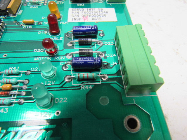 Rapistan F002700124A Servo Interface Board