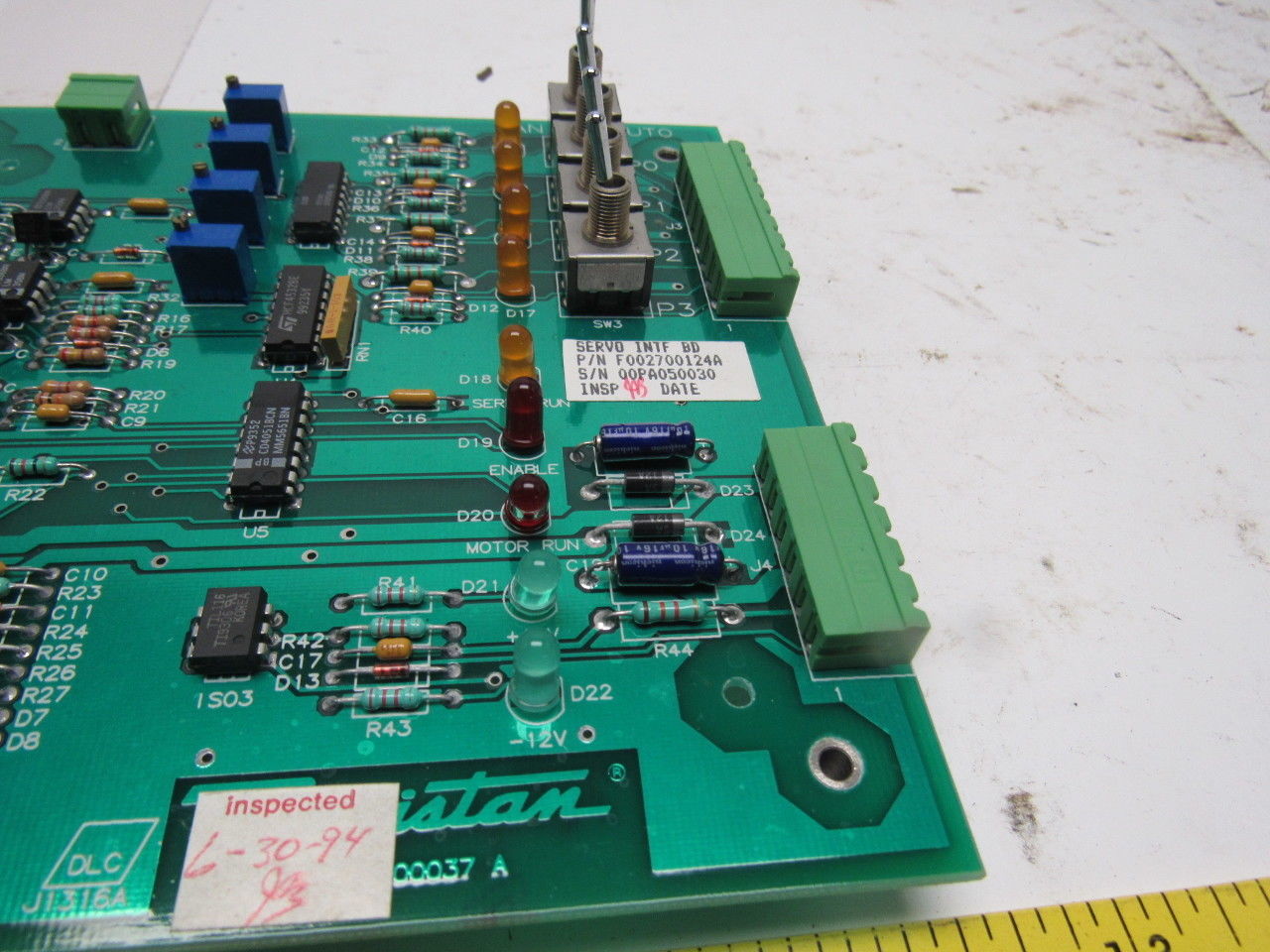 Rapistan F002700124A Servo Interface Board