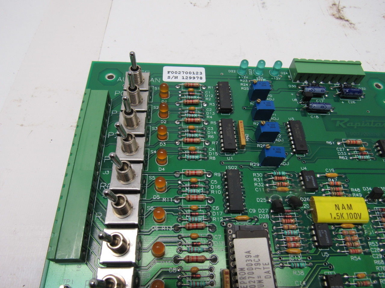 Rapistan F002700123-AB Dual Servo Interface Circuit Board