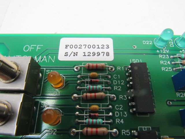 Rapistan F002700123-AB Dual Servo Interface Circuit Board